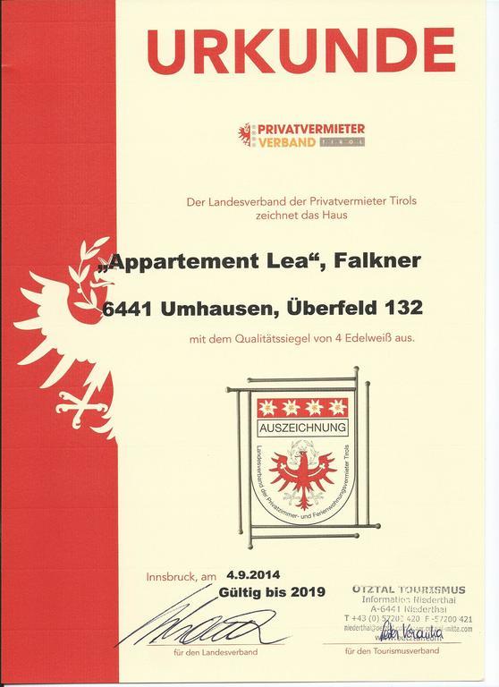 Appartement Lea Umhausen Exterior foto